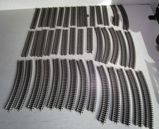 Konvolut Märklin H0 K-Gleise verschiedene gerade und gebogene Gleise    ANSEHEN