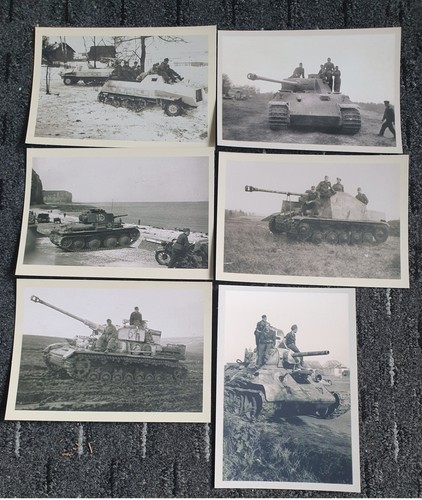 6sammlerkarten wehrmacht - 2.wk,