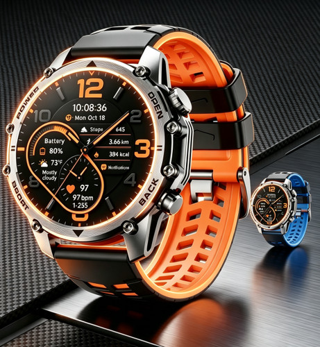 Smart watch für herren - 1,52",