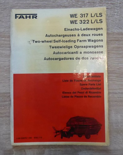 Fahr einachs ladewagen we317 - einachs-ladewagen,
