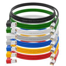 CAT6 Netzwerkkabel Patchkabel gewinkelt 90° LAN Ethernet Internet Kabel 0,25-20m