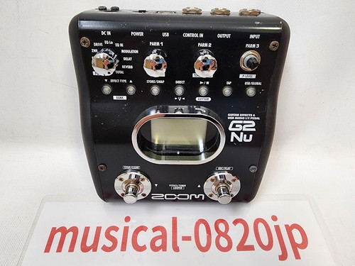 Zoom g2nu gitarreneffekte usb - zoom,