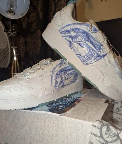 Adidas blue eyes white dragon - eyes,