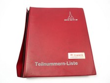 Deutz D 6006 Schlepper Ersatzteilliste Teilenummernliste 1968 - 69 TN1006-1