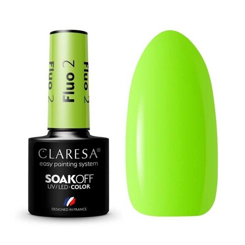 Fluo nagellack 5 ml - uv,
