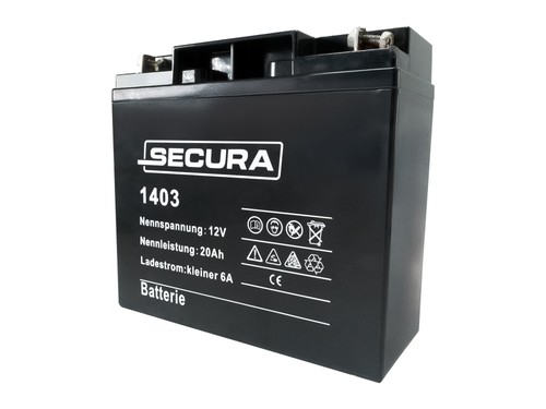 Gel batterie 12v - gel-batterie, 20ah