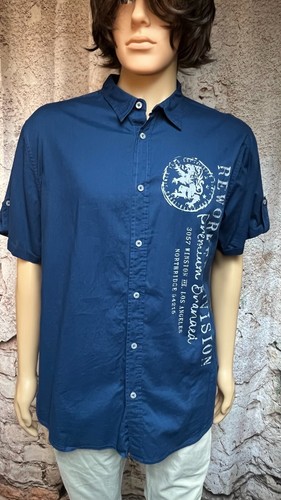 Smog hemd blau mit - hemd,