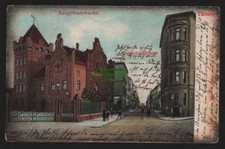 155251 AK Thorn Torun 1906 Gerechtestrasse Hauptfeuerwache Feuerwehr