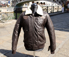 Herren dunkel braun Vera pelle