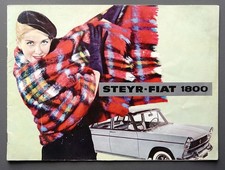 Prospekt Steyr Fiat 1800 von
