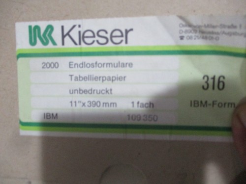 Endlospapier formulare - endlospapier,