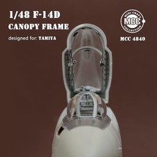 Mini Craft Collection MCC 4840 1:48 Grumman F-14D Tomcat Baldachin Rahmen