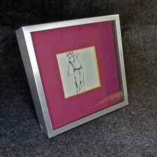 tiefer Alu-Bilderrahmen, Fotogröße: 6,2x6,2, Passepartout rot