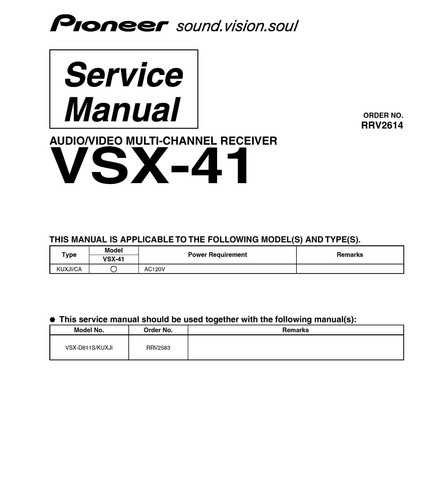 Service manual anleitung - service, manual-anleitung