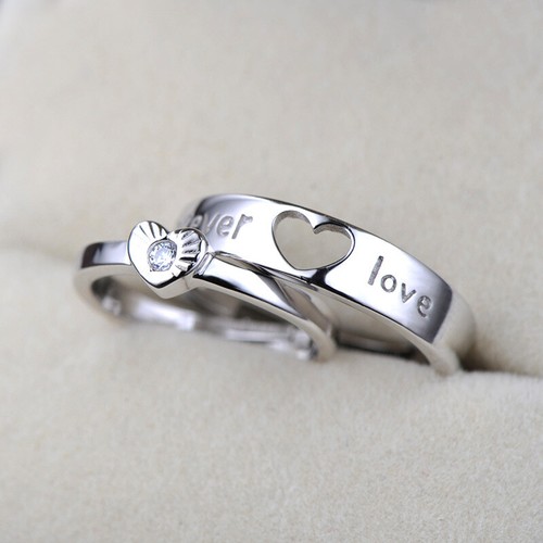 Partnerringe herz silber 925 - herz,