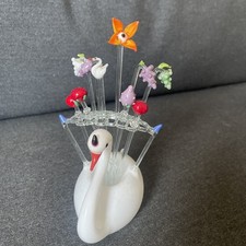 Alter Lauscha Schwan mit