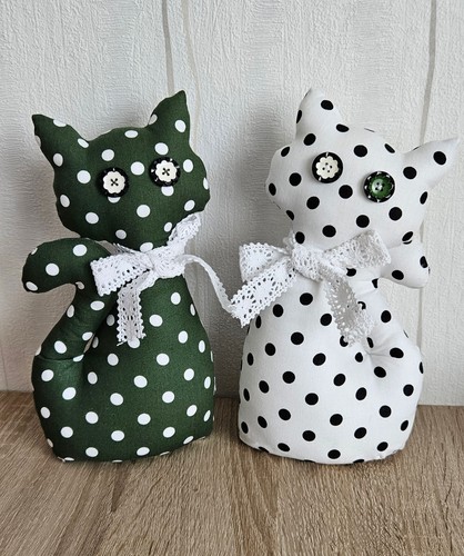Katzen aus stoff cm - cm, deko