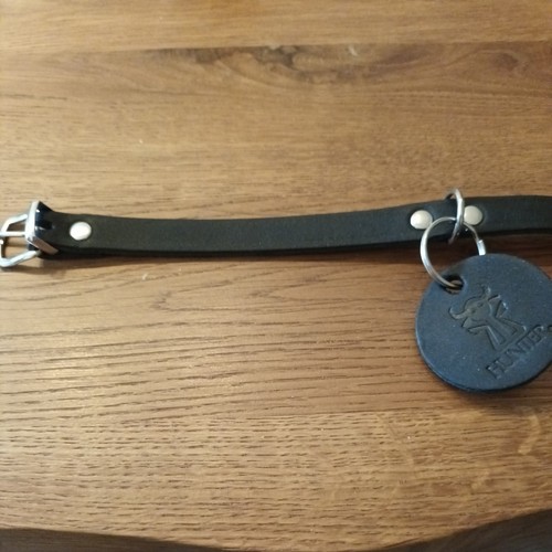 Hunter hundehalsband leder - hundehalsband,