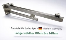 Edelstahl Vordachträger