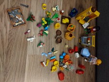 Playmobil Getränkeautomat Einkauf Einkaufswagen Kleinteile Geschirr Pflanzen