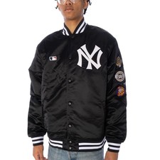 47 Brand MLB New York Yankees Herren College Bomber Jacke schwarz 46561