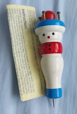 Strickliesel, Strickpuppe, Zum stricken von Schnüren mit Nadel