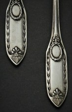 Jugendstil 6 Eislöffel 800er