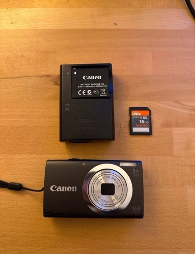 Canon powershot a2400 black - canon,