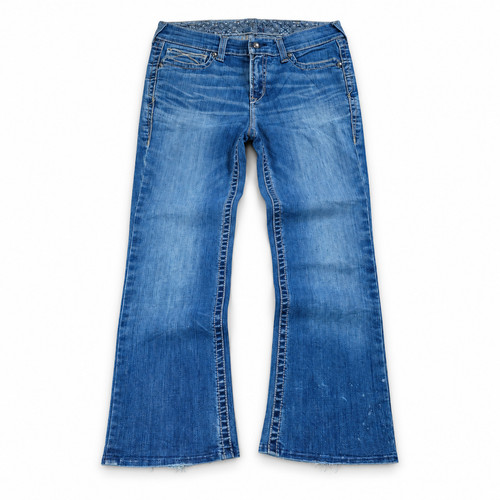 Vintage y2k blue flared - blue,