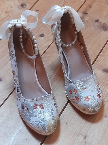 Damen pumps blumenmuster - damen,