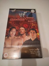 Wwf VHS Insurrextion 2000