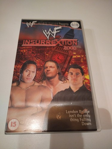 Wwf vhs insurrextion - wwf, 2000