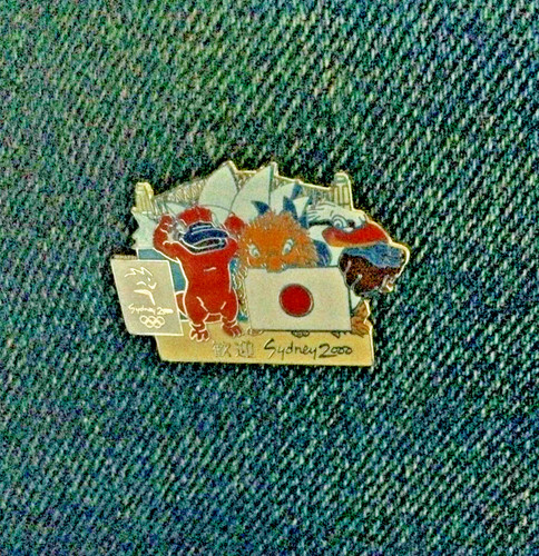 Olympia 2000 pin - olympia,
