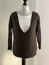 Cotton Cashmere Pullover Marco Polo Braun XL