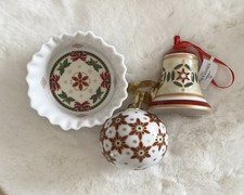 Villeroy & Boch toy's ornaments fantasy Kugel, Schale, Glocke, my christmas tree