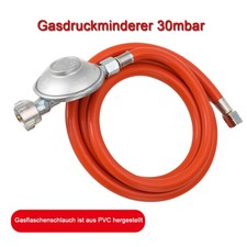 Gasdruckregler Set 30 mbar mit