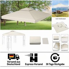 Beiges pavillon ersatzdach - beiges,