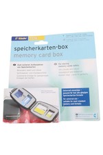 TCHIBO Speicherkarten Box Kunststoff Schwarz Minimalistisch Praktisch Organizer