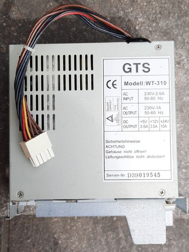 Netzteil gts 310 für - gts, wt-310