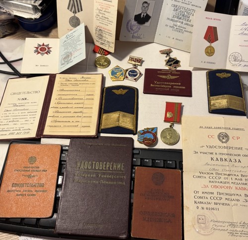 Udssr konvolut abzeichen orden - konvolut, abzeichen/orden