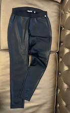 rich&royal Neu Lederhose Gr. M ( 36) Schwarz Kunstleder Damen Leggins ￼