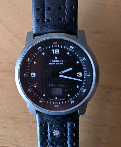 Junghans mega solar titanum - solar,