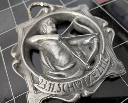 Skulptur relief aus zinn - relief,