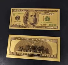 100 Dollar - Gold-Banknote -