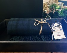 NEU Schal "Dublin" Navy-Moss