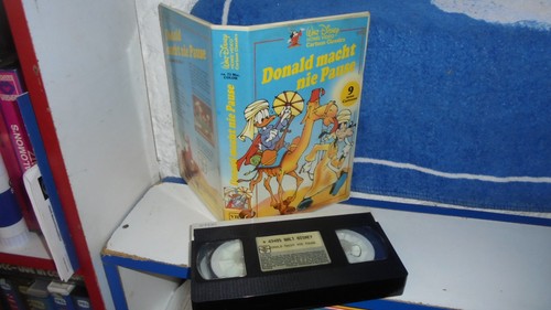Vhs donald macht nie - vhs, pause