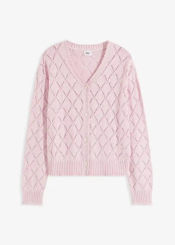 Neu ajour strickjacke - ajour-strickjacke, gr