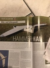 Bauplan für Elektroflugzeug Hammer-Hai, 222 Cm Spannweite