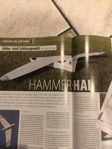 Bauplan für elektroflugzeug - bauplan,