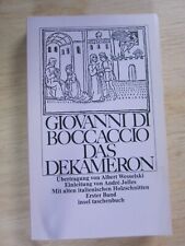 Das Dekameron von Giovanni Boccaccio (1999, Taschenbuch)
